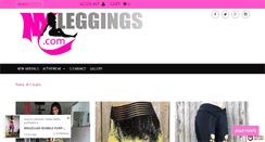 Desktop Screenshot of nyleggings.com